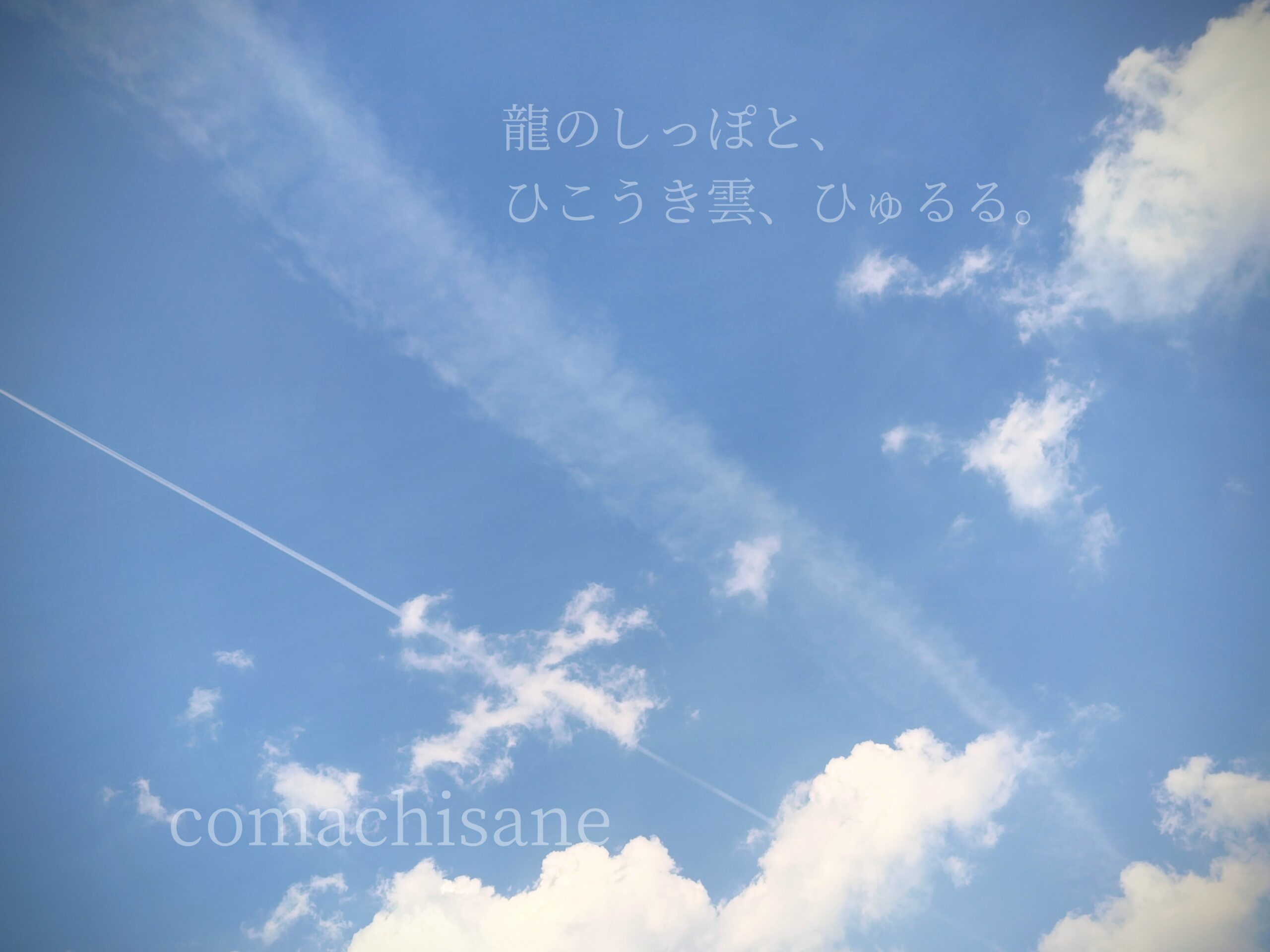 八月尽、心残りは高くなりゆく雲に預けて、機を見計らうことにしようか